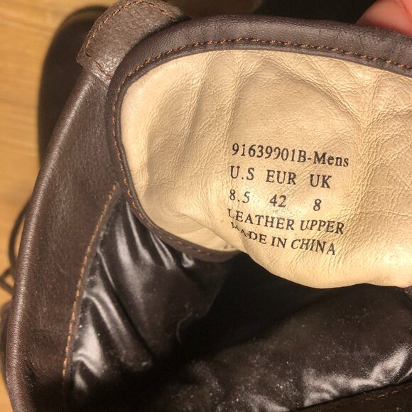 Cadillac men lace up boots, size 8.5 - Picture 6 of 12